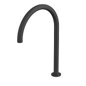 Whitecross Y Излив отдельностоящий с скрытым аэратором 23 см, цвет: черный матовый Y1203BL