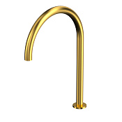 Whitecross Y Излив отдельностоящий с скрытым аэратором 23 см, цвет: золото брашированное Y1203GLB