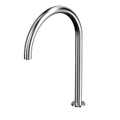 Whitecross Y Излив отдельностоящий с скрытым аэратором 23 см, цвет: никель брашированный Y1203NIB