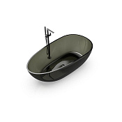 Knief Ванна полимерная отдельностоящая 169х85 см, слив по центру, цвет: turmalin 70002020