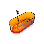 Knief Ванна полимерная отдельностоящая 170х75 см, слив по центру, цвет: arangonit 70003050