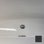 Knief Слив-перелив для ванны, цвет: черный матовый 0100-091-06S BM