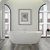 Knief Loom Ванна из Acrylic отдельностоящая 190х94 см, слив по центру, цвет: белый глянцевый 0100-288-06