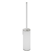 Bertocci Officina 3.16 Ершик для унитаза подвесной, с полимерной колбой, цвет: нержавеющая сталь 116 3921 0000