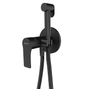 Mariani Kali Гигиенический душ со смесителем и встраиваемой частью, шланг 120 см, цвет: черный B14185KLW