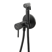Mariani Next Гигиенический душ со смесителем и встраиваемой частью, шланг 120 см, цвет: черный B14185NXW