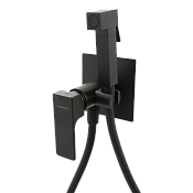 Mariani Rebel Гигиенический душ со смесителем и встраиваемой частью, шланг 120 см, цвет: черный B14185RE