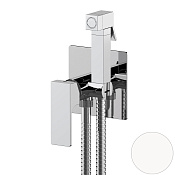 Mariani Rebel Гигиенический душ со смесителем и встраиваемой частью, шланг 120 см, цвет: белый B37185RE