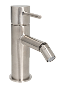 Mariani Next Смеситель для биде, с донным клапаном, длина излива 5 см, цвет: нержавеющая сталь A16493NS12