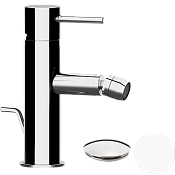 Mariani Next Смеситель для биде, с донным клапаном, длина излива 5 см, цвет: белый A37493NS12