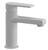 Mariani Artic Смеситель для раковины, без донного клапана, длина излива 11,1 см, цвет: белый A37380AT