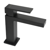 Mariani Rebel Смеситель для раковины, без донного клапана, длина излива 12 см, цвет: черный A14380RE12