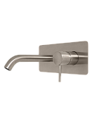 Mariani Next Смеситель для раковины встраиваемый, длина излива 17,8 см, цвет: нержавеющая сталь B16565NS