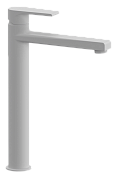 Mariani Artic Смеситель для раковины высокий, без донного клапана, высота излива 24,4см, цвет: белый A37398AT