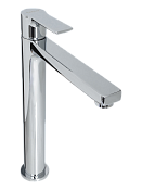 Mariani Kali Смеситель для раковины высокий, без донного клапана, высота излива 26,5 см, цвет: хром A00398KL12