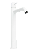 Mariani Next Смеситель для раковины высокий, без донного клапана, высота излива 28,3 см, цвет: белый A37398NS12