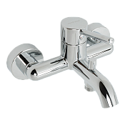 Mariani Next Смеситель для ванны накладной, длина излива 11,8 см, цвет: хром B00212NS