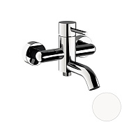 Mariani Next Смеситель для ванны накладной, длина излива 11,8 см, цвет: белый B37212NS