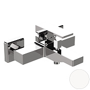 Mariani Rebel Смеситель для ванны накладной, длина излива 16,6 см, цвет: белый B37212RE