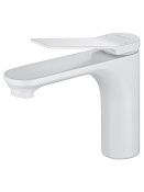 Wonzon & Woghand Смеситель для раковины, излив 13 см, цвет: белый матовый WW-XH-010-MW