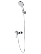 Wonzon & Woghand Смеситель для душа накладной, с ручным душем, цвет: хром глянцевый WW-B2585-CR