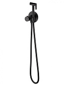 Wonzon & Woghand Гигиенический душ встраиваемый, комплект, цвет: черный мат. WW-88829909-MB