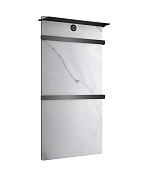 Wonzon & Woghand Stuttgart Полотенцесушитель электрический 43х81h см, с полкой, цвет: темный графит WW-A504G-GM