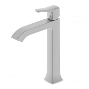 Wonzon & Woghand Flex Смеситель для раковины, излив 17 см, без д/к, цвет: брашированный никель WW-88019072-BN