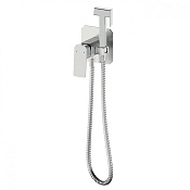 Wonzon & Woghand Diamond Гигиенический душ со смесителем и встраиваемой частью, цвет: никель брашир. WW-88829011-BN