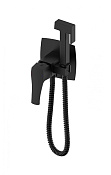 Wonzon & Woghand Flex Гигиенический душ со смесителем и встраиваемой частью, цвет: черный матовый WW-88829072-MB
