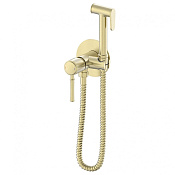 Wonzon & Woghand Tor Гигиенический душ со смесителем и встраиваемой частью, цвет: золото брашир. WW-88829073-BG