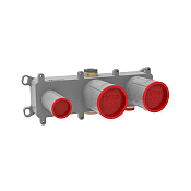 Fima Carlo Frattini Внутренняя часть встраиваемого смесителя для душа, 2 потребителя F3400W