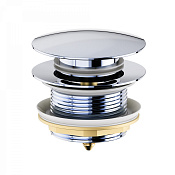 Wonzon & Woghand Донный клапан для раковины без перелива, цвет: хром WW-SS105-CR