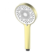 Wonzon & Woghand Ручной душ, 2 вида струи, цвет: брашированное золото WW-88SC03-BG