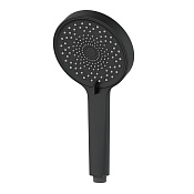 Wonzon & Woghand Ручной душ, 2 вида струи, цвет: черный матовый WW-88SC03-MB