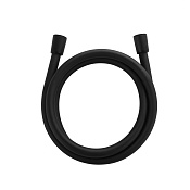 Wonzon & Woghand Душевой шланг 100 см, силиконовый с защитой от перекручивания, цвет: черный матовый WW-RG01-1000-MB