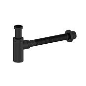 Wonzon & Woghand Сифон для раковины латунный, цвет: черный матовый WW-88SS101-MB