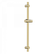 Wonzon & Woghand Душевая штанга 65,4 см с держателем, цвет: брашированное золото WW-SL04-BG