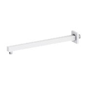 Wonzon & Woghand Кронштейн для верхнего душа, настенный 40 см, цвет: белый матовый WW-SA10-40-WM