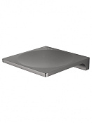 Wonzon & Woghand Eclipse Мыльница монолитная, подвесная, цвет: темный графит WW-9124-BGM