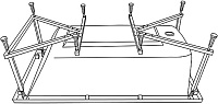 Excellent Каркас для ванны универсальный MR-02