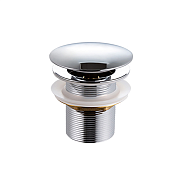 Ceramicanova Донный клапан без перелива, цвет: хром глянцевый CN2000CHnc