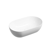 Ceramicanova Twist Раковина чаша 50x30x14h, без перелива, цвет: белый CN12001