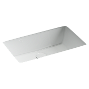 Ceramicanova Era Раковина встраиваемая снизу 52,5x34,5x17,5h, с переливом, цвет: белый CN15004