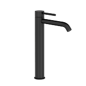 Sancos Etna Смеситель для раковины высокий, без д/к, высота излива 23,6 см, цвет: черный матовый SC9002MB