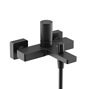 Sancos Nexus Смеситель для ванны без ручного душа, держателя и шланга, цвет: черный матовый SC9014MB