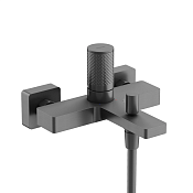 Sancos Nexus Смеситель для ванны без ручного душа, держателя и шланга, цвет: вороненая сталь SC9014GG