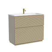 Sancos Folk Floor Тумба под раковину, напольная 99,5x45x85h см, с 2-мя выдвижными ящ., цвет:капучино FL100FCP