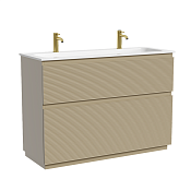 Sancos Folk Floor Тумба под раковину, напольная 119,5x45x85h см, с 2-мя выдвиж. ящ., цвет: капучино FL120FCP