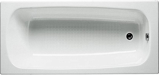 Roca Continental Ванна чугунная 170х70 см, без ножек, цвет: белый глянцевый 21291100R